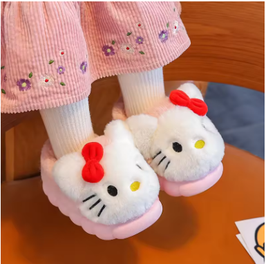 SnuggleStep Kawaii Fluffy Slippers