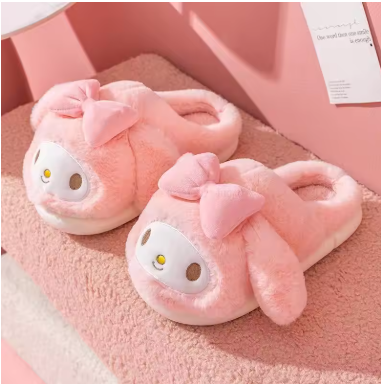 SnuggleStep Kawaii Fluffy Slippers