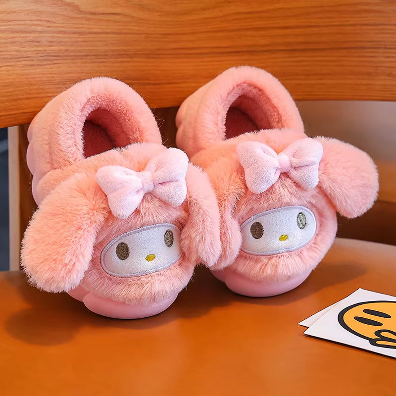 SnuggleStep Kawaii Fluffy Slippers